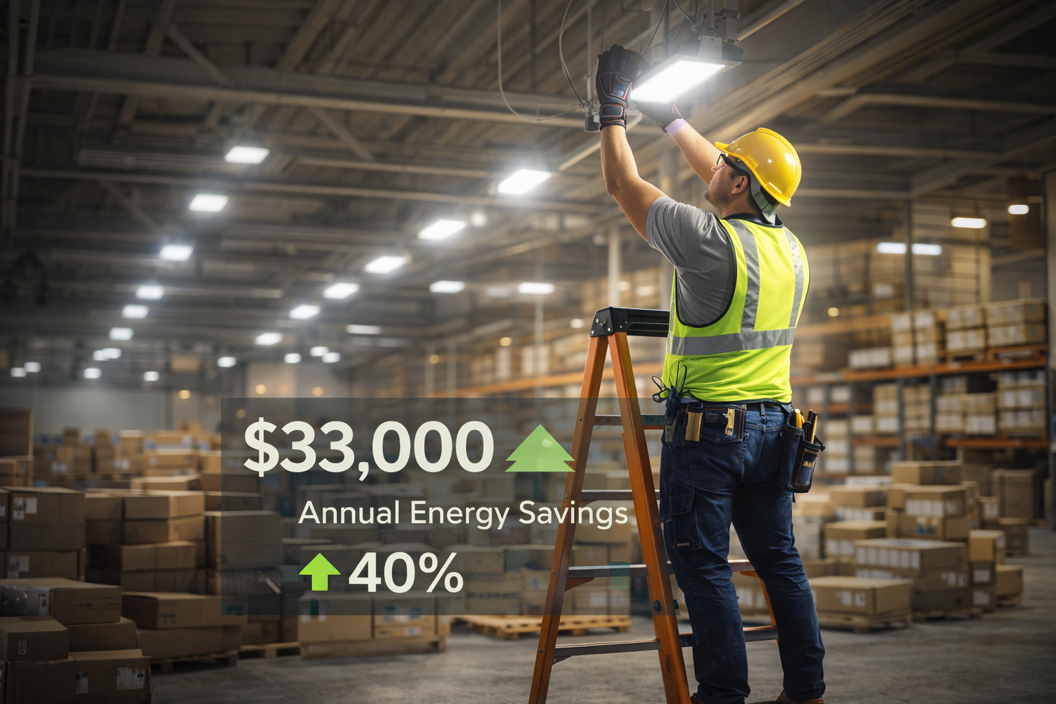 5 Real Ways Upgrading to Smart LED Can Cut Your Company’s Energy Bill by 40%+
