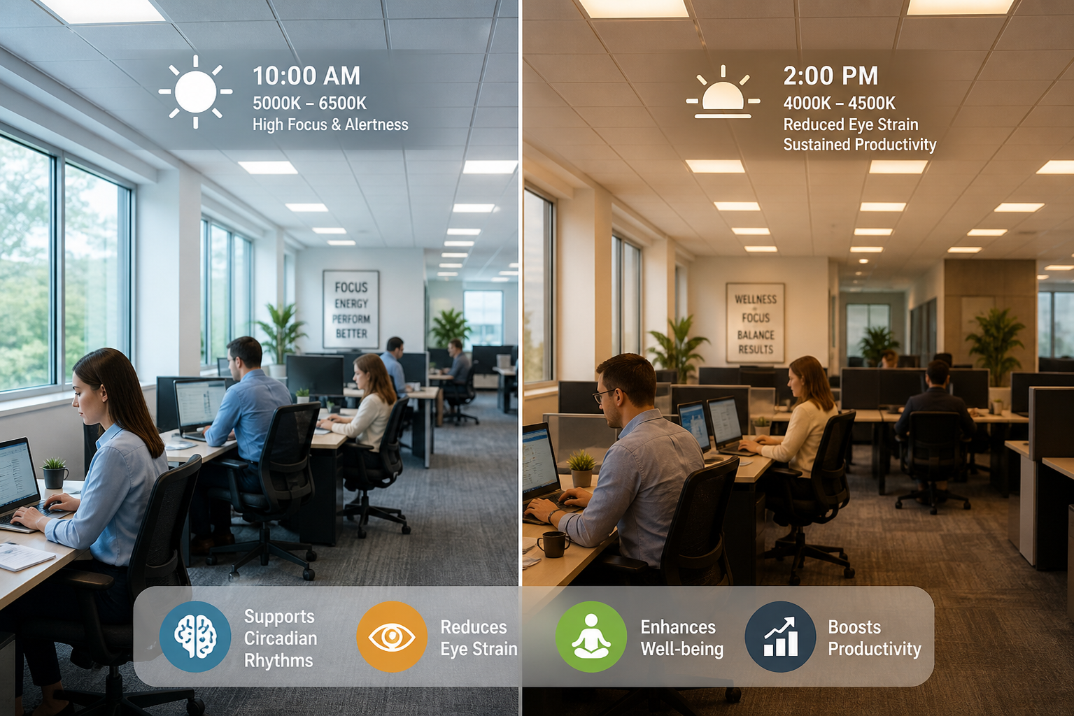 Human-Centric Lighting (HCL) & Workplace Productivity